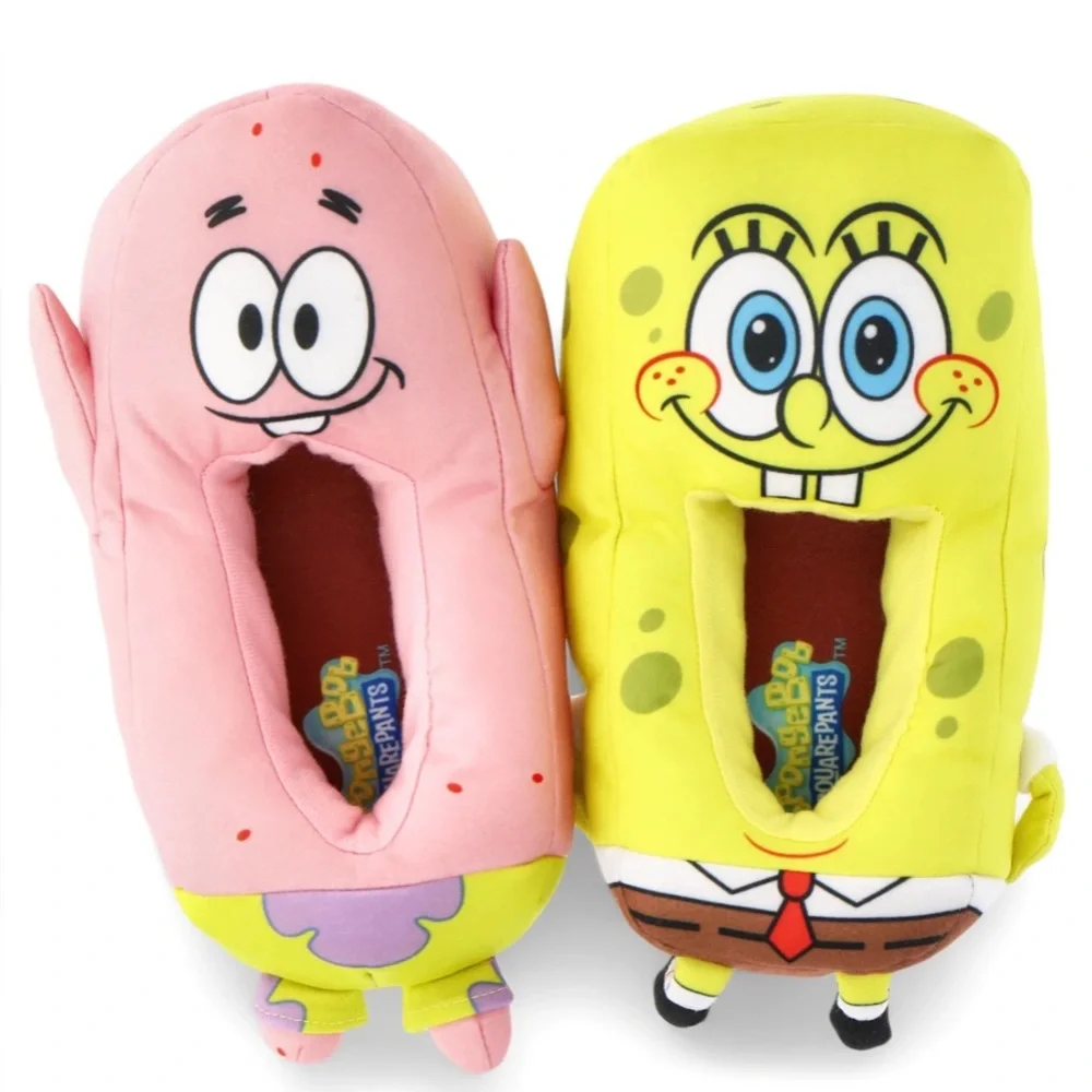 Nickelodeon SpongeBob and Patrick Slippers New with Tags Sz: 11-12 13-1 2-3